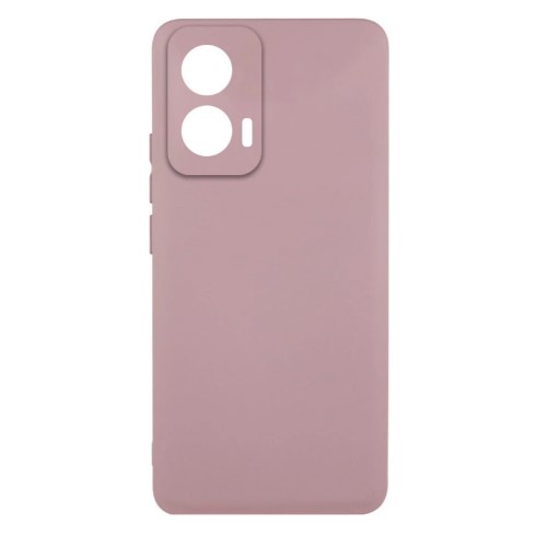 Чохол Silicone case для Motorola Edge 50 Fusion Pink sand-0